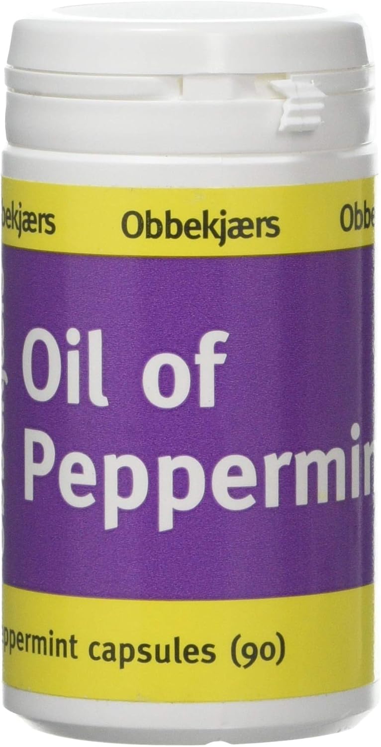 Obbekjaers 50Mg Peppermint - Pack Of 90 Capsules