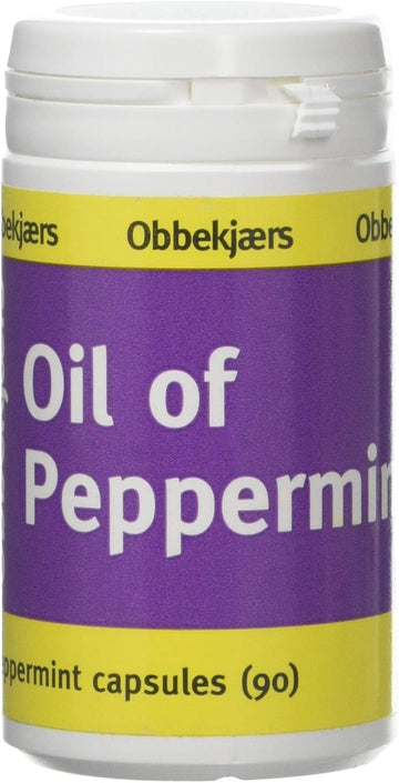 Obbekjaers 50Mg Peppermint - Pack Of 90 Capsules