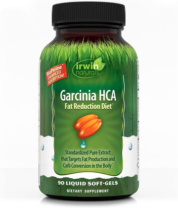 Irwin Naturals Garcinia Hca Fat Reduction Diet Supplement, 90 Count