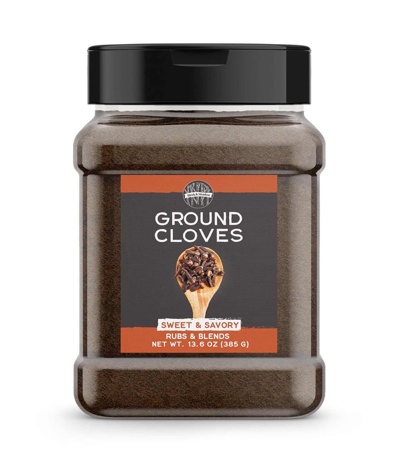 Birch & Meadow Ground Cloves, Rubs & Blends, Sweet & Savory (13.6 Ounce)