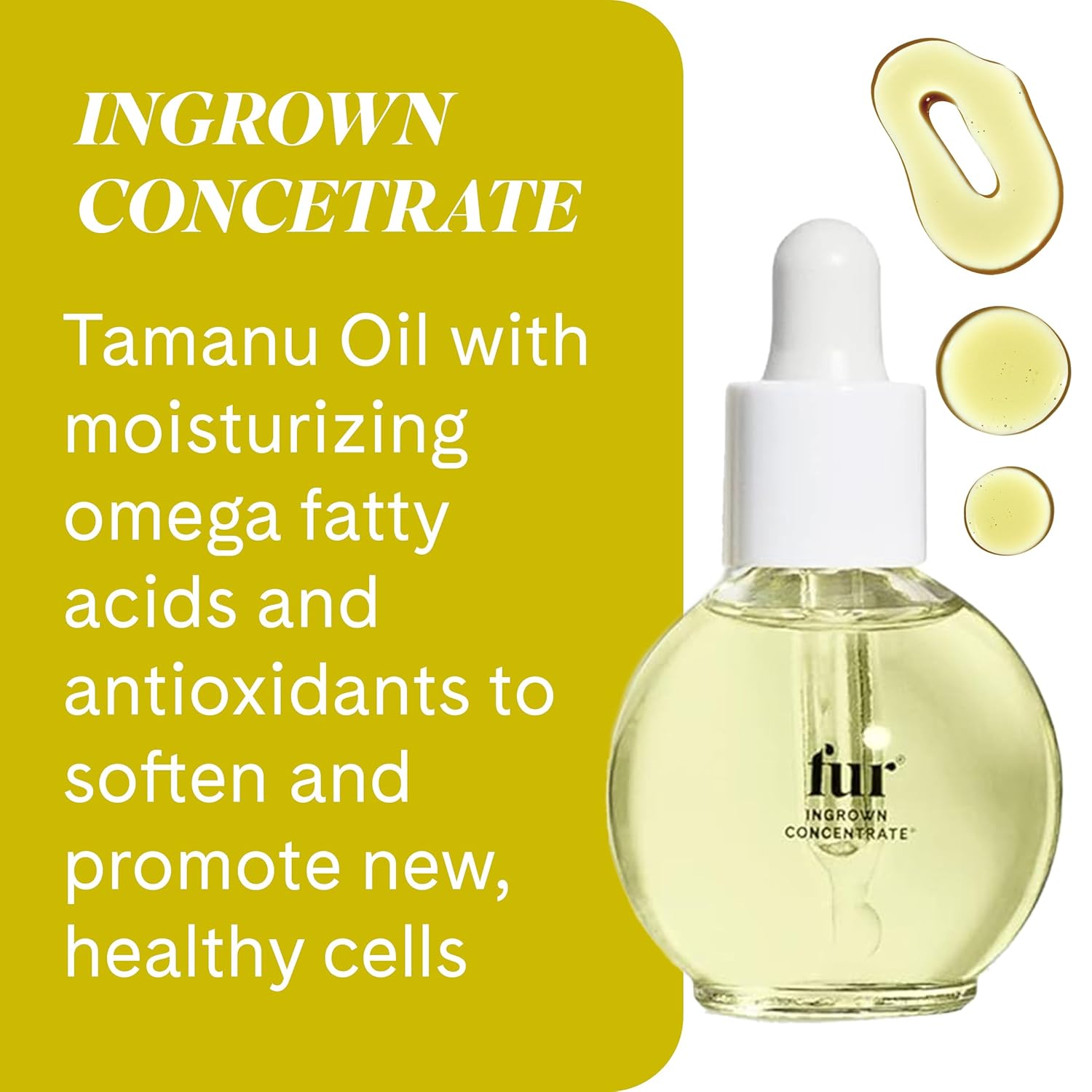 Fur Ingrown Hair Care Duo: Two-Step Preventative Treatment - Combines Oil And Concentrate - 0.5 Fl Oz Each : Beauty & Personal Care