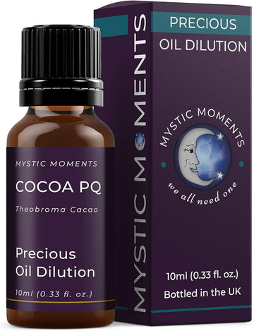 Mystic Moments | Cocoa PQ Absolute Precious Oil Dilution 10ml 3% Jojoba Blend Perfect for Massage, Skincare, Beauty and Aromatherapy