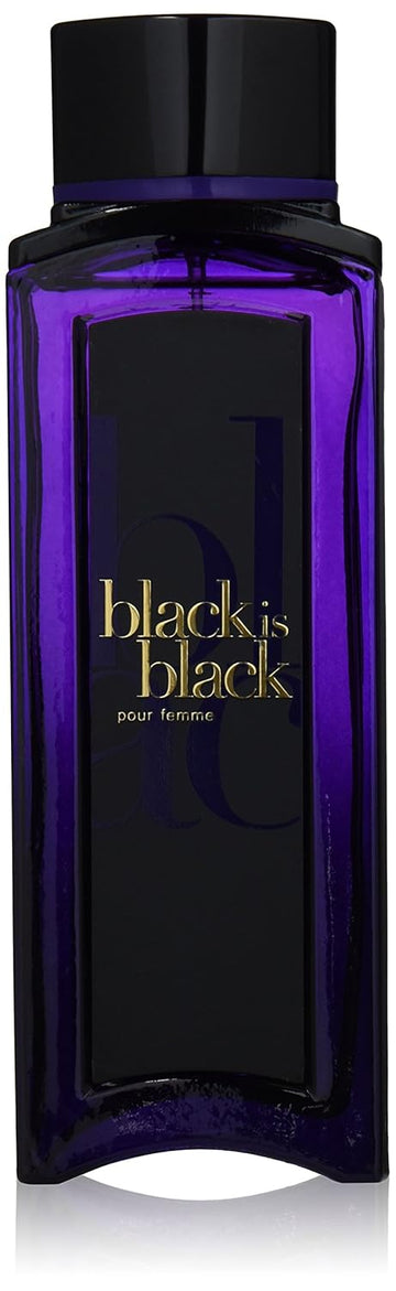 Group Black Is Black Pour Femme Perfume, 3.4 Ounce
