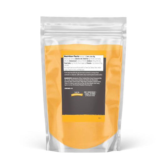 Birch & Meadow 1Lb Of Cheddar Cheese Powder, Macaroni & Cheese, Sauces, Dips
