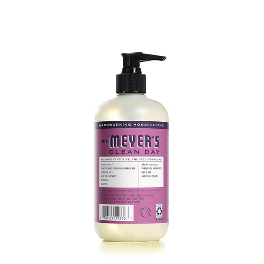 Mrs. Meyer'S Clean Day Liquid Hand Soap, Cruelty Free And Biodegradable Hand Wash Formula Made With Essential Oils, Plum Berry Scent, 12.5 Oz - Pack Of 6