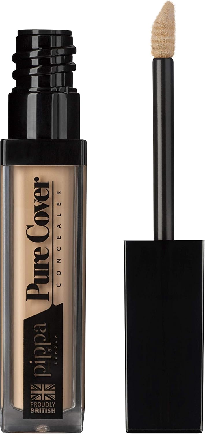Pippa of London Pure Cover Concealer Peach 452 Quick Drying Liquid Under Eye Concealer : Amazon.co.uk: Beauty