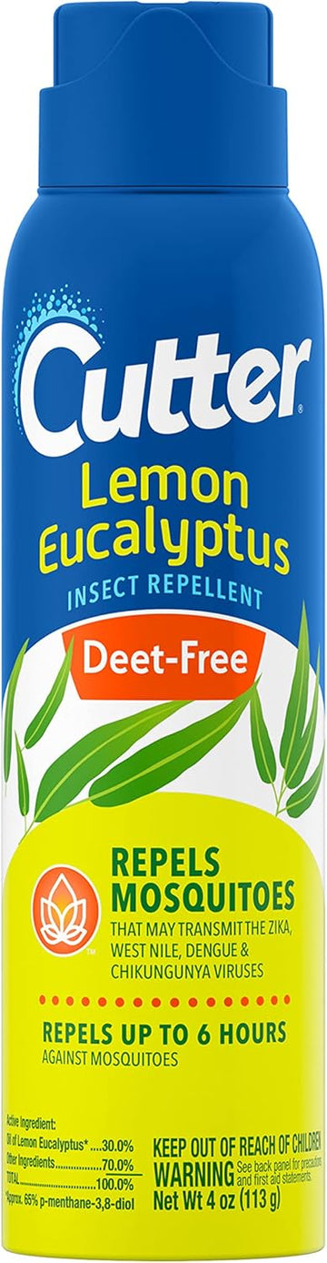 Cutter Lemon Eucalyptus Insect Repellent 4 Ounce (Pack Of 1)