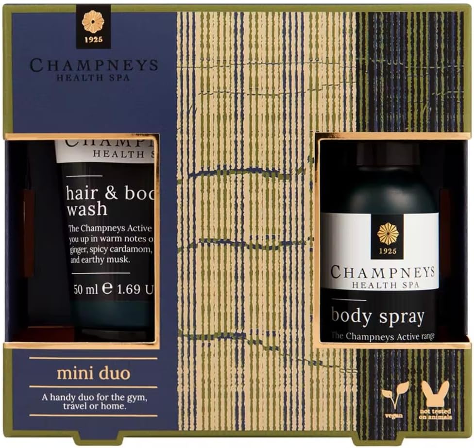 Champneys Unisex Mini Duo Gift Set For Whole Body - Skin Care Set