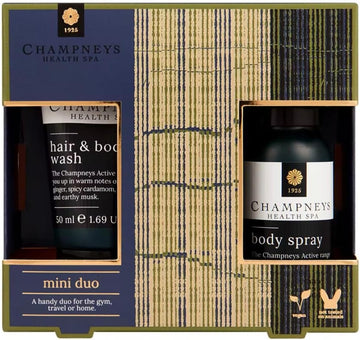 Champneys Unisex Mini Duo Gift Set For Whole Body - Skin Care Set