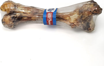 Best Bully Sticks Meaty Monster Jumbo Dog Bone - All-Natural, Usa Baked Large Dog Bone Chew - Promotes Dental Health - Single-Ingredient, 100% Grass-Fed Beef Femur Bone