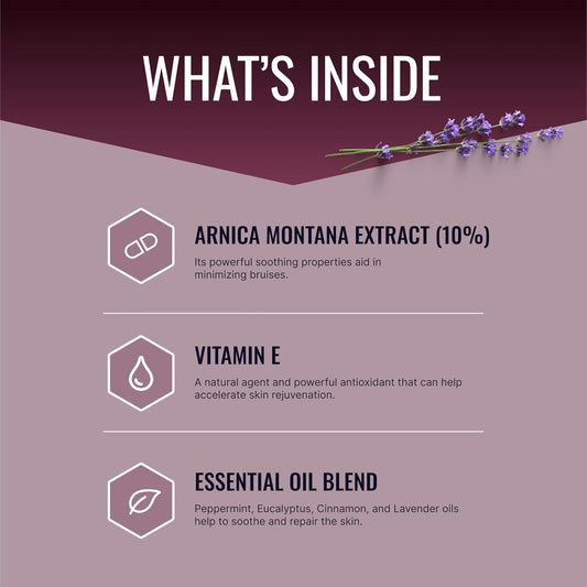 Approved Science Bruise Cream - Arnica And Lavender - Soothe And Fade Bruises - 2 Fl. Oz - Vegan