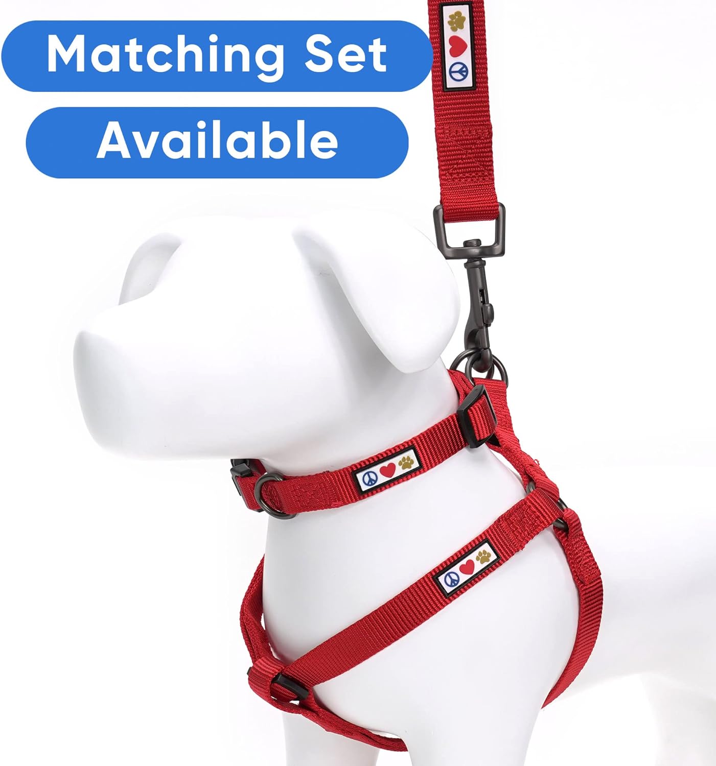 Pawtitas Dog Collar For Extra Small Dogs Training Puppy Collar With Solid - XS - Red :Pet Supplies