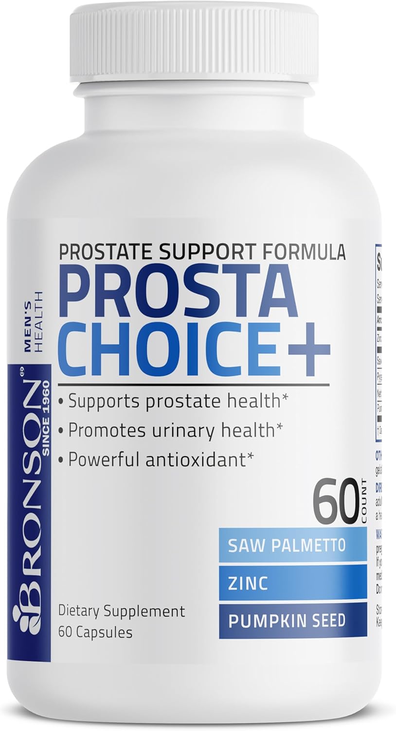 Bronson Prostate Health Support Supplement 60 Capsules : Health & Household