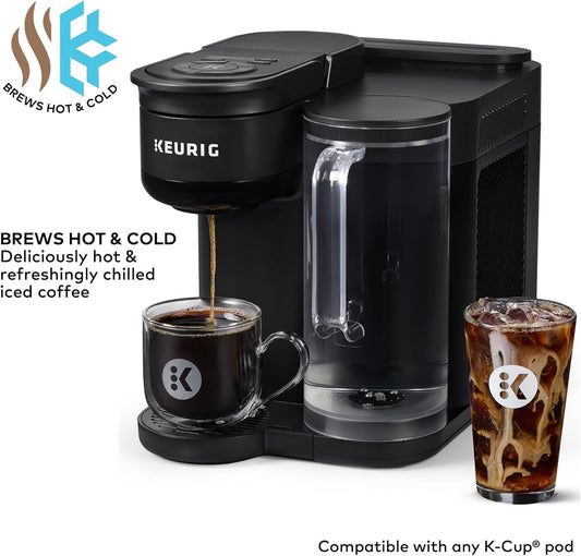 Keurig K-Brew+Chill Iced Or Hot Single-Serve K-Cup Coffee Maker With Multistream And Quickchill Technology, 70Oz. Removable Reservoir