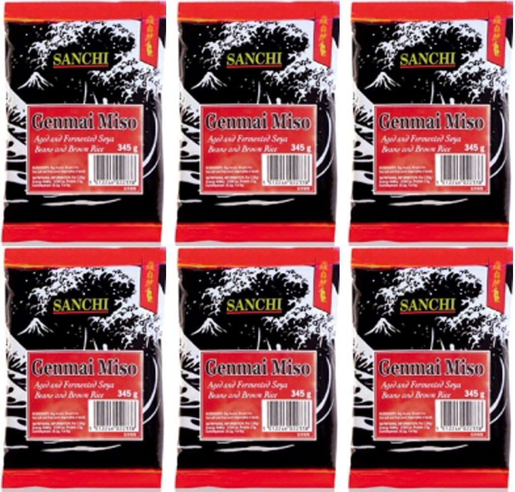 (6 PACK) - Sanchi - Genmai Miso | 345g | 6 PACK BUNDLE