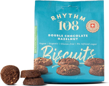Rhythm 108 Swiss Vegan Share Bag Biscuit Selection Box - 4 Flavours