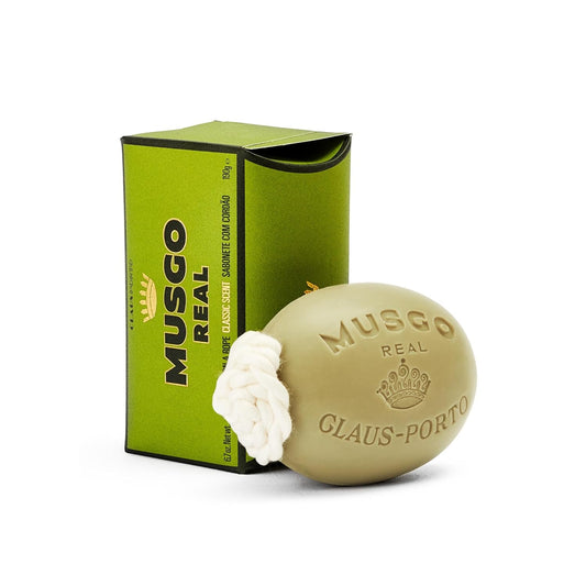 Claus Porto - Classic Scent Soap On A Rope | Woody Scent With Violet | Walnut Extract + Vegetable Oil Base | Rich, Smooth, Creamy Body Soap For Men + Women | Handcrafted, Long Lasting (190G | 6.7 Oz) : Beauty & Personal Care