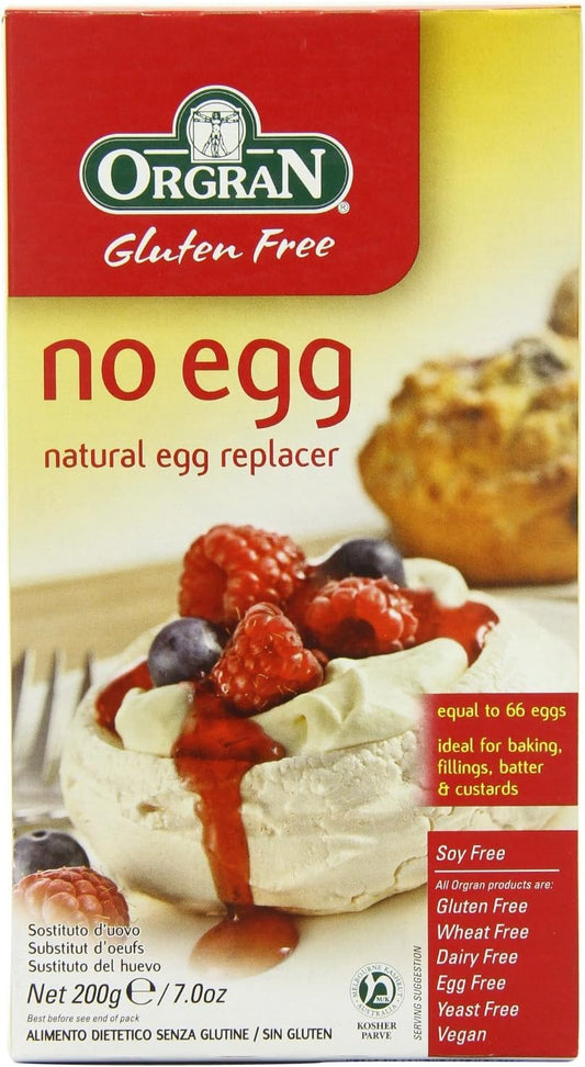 Orgran No Egg Natural Egg Replacer, 7-Ounce Packages (Pack Of 8) By Orgran