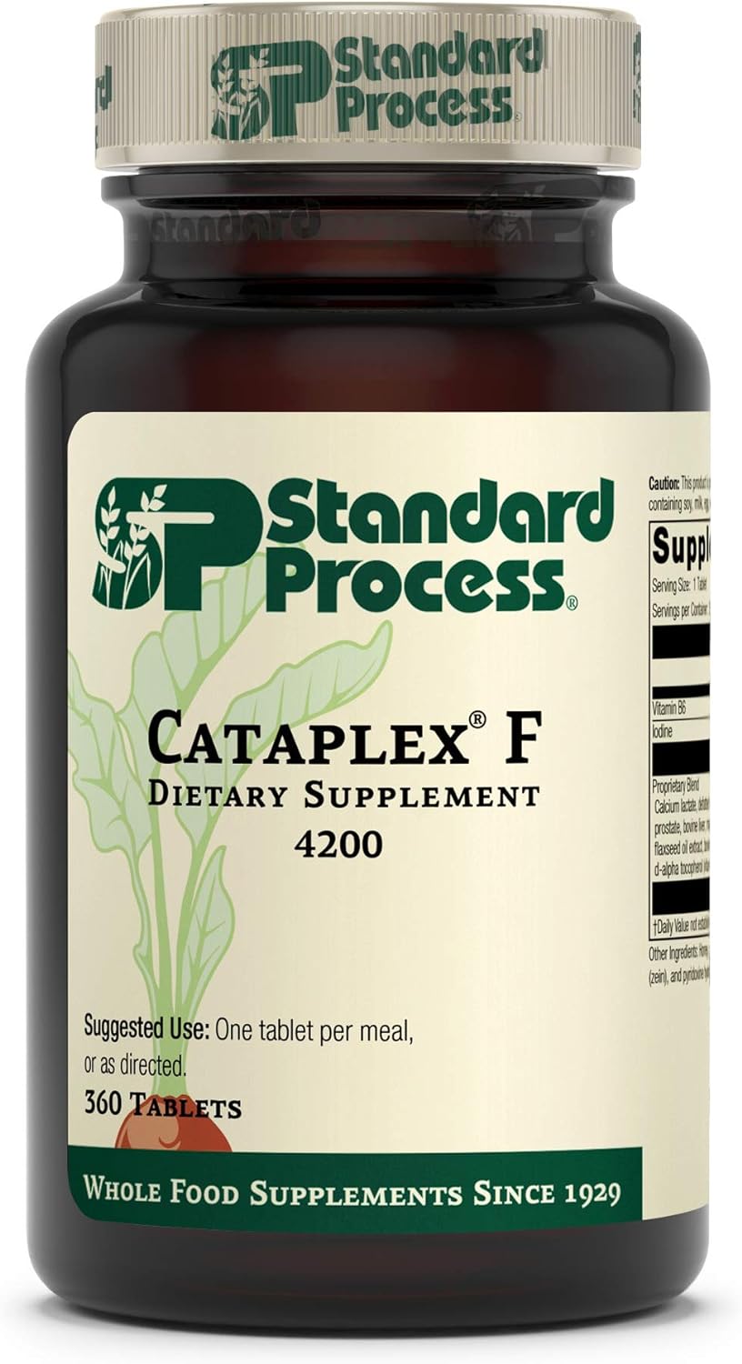 Standard Process Cataplex F - Whole Food Supplement, Thyroid Support,