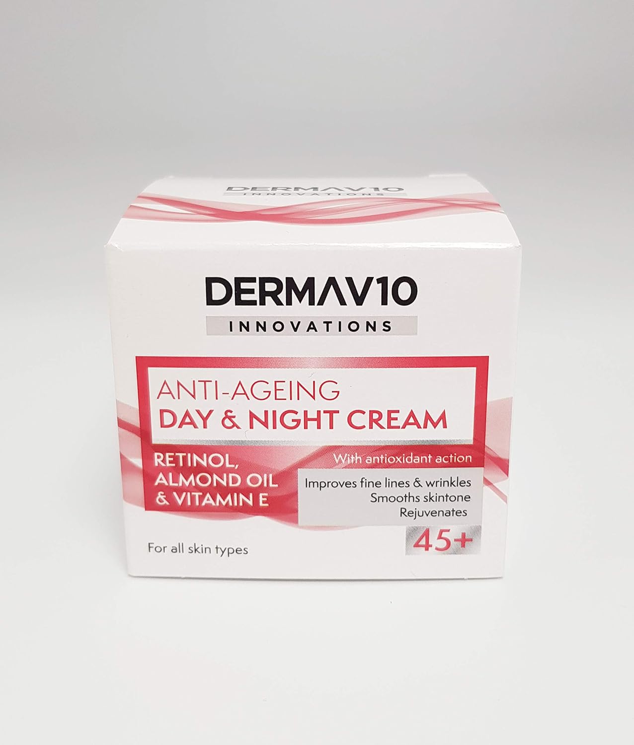 Derma V10 Innovation Day And Night Cream Retinol 45+, 50 Ml, (Pack Of 24)