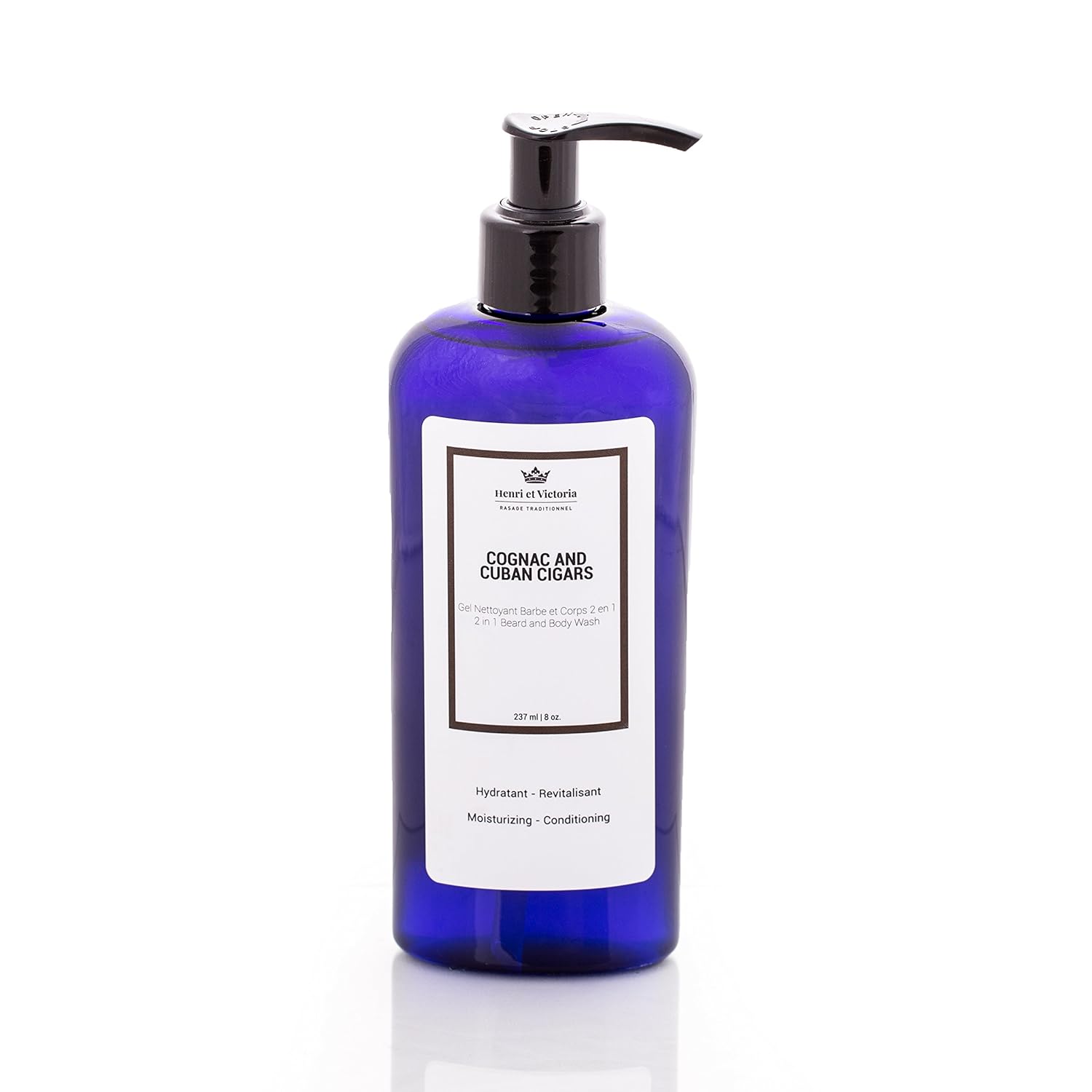 All In One Body And Beard Wash, Hair Shampoo & Body Wash - Enriched With Aloe Vera, Vitamin B5, Oat Proteins For Complete Beard & Body Care, Conditions, Hydrates & Softens Hair – Unscented 228 G (8Oz)