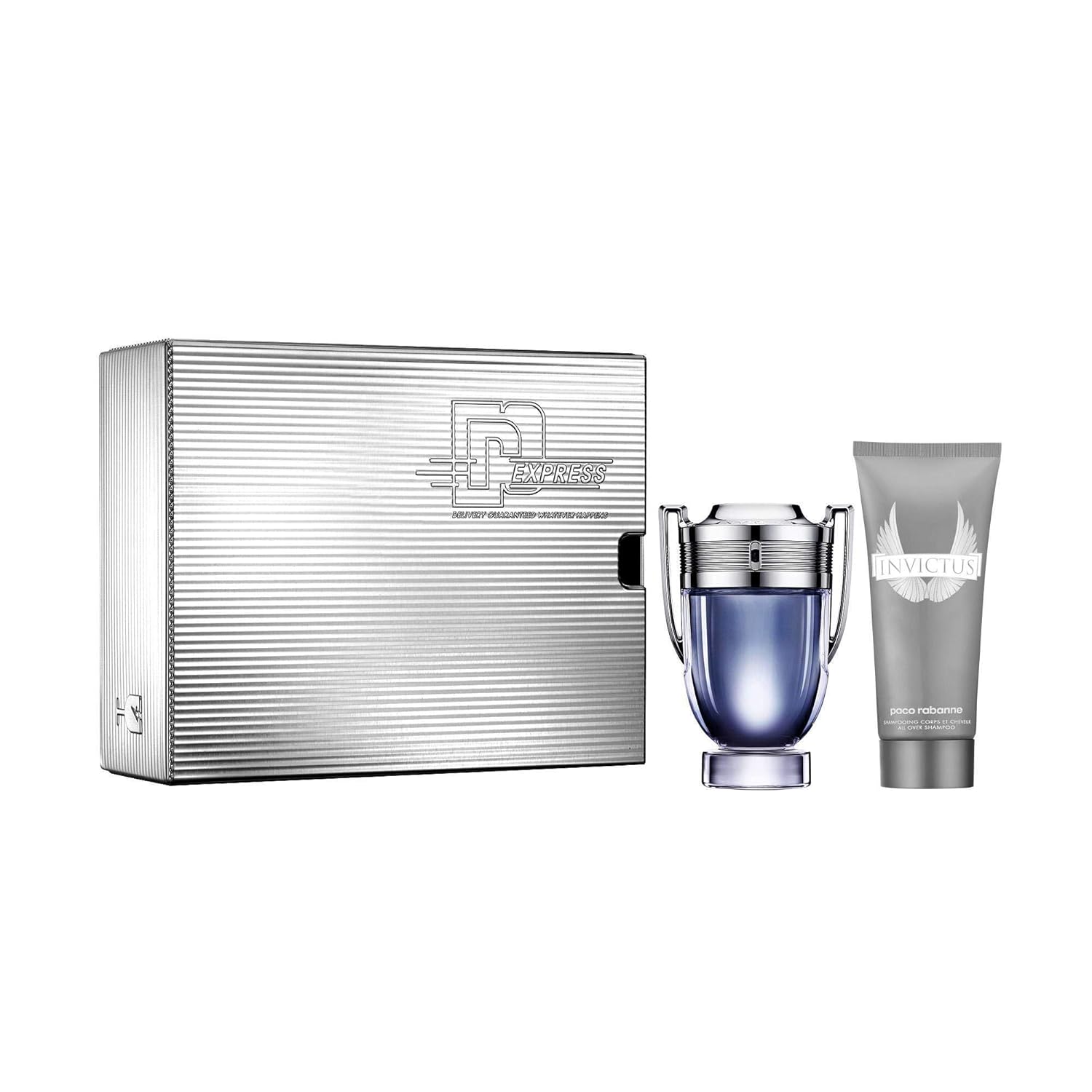 Invictus By Paco Rabanne Gift Set - 3.4 Oz Eau De Toilette Spray 3.4 Oz Shower Gel Men