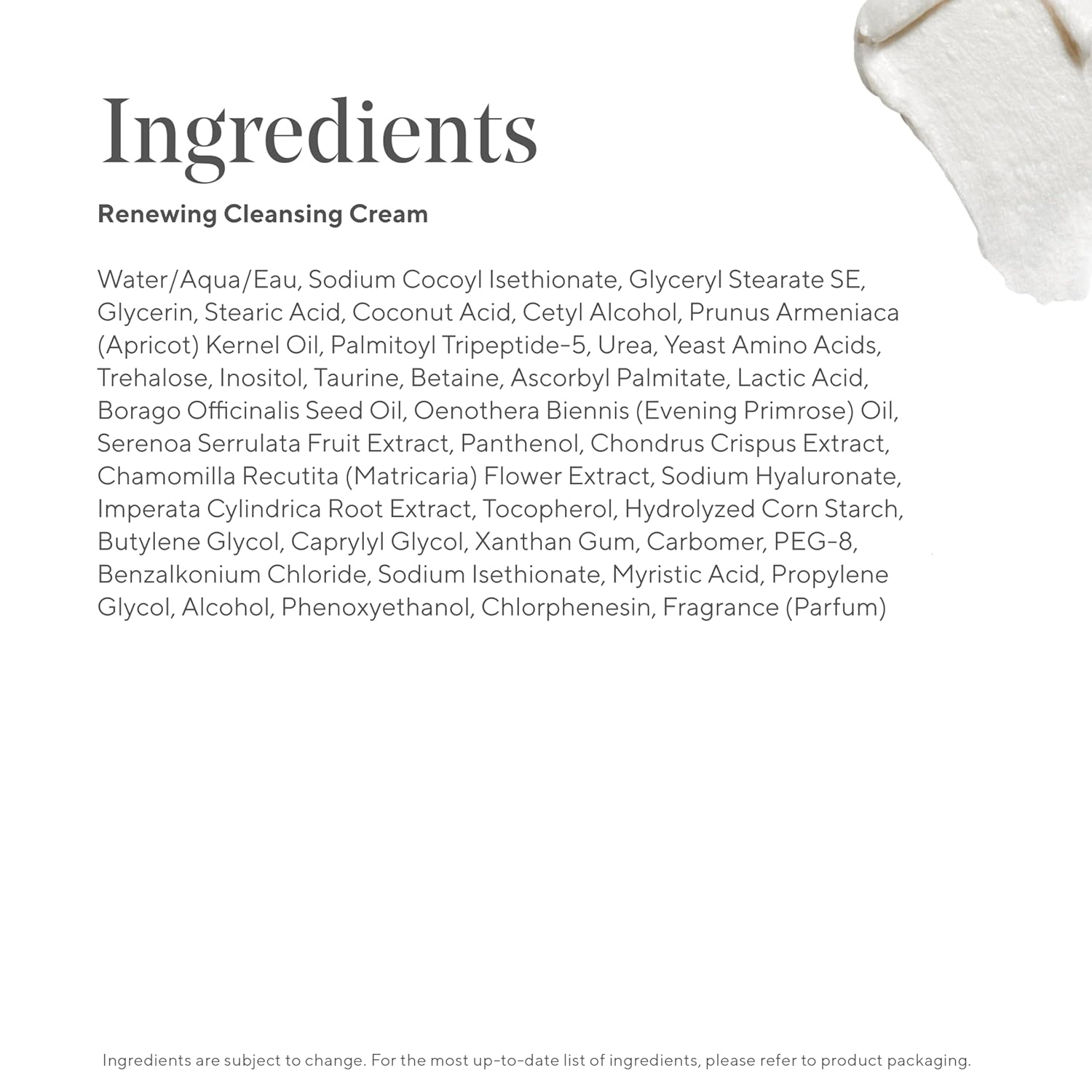 Murad Renewing Cleansing Cream - Anti-Aging, Cleansing Cream Face Wash - Lactic Acid And Antioxidant Vitamin-E Face Cleanser For Tightening