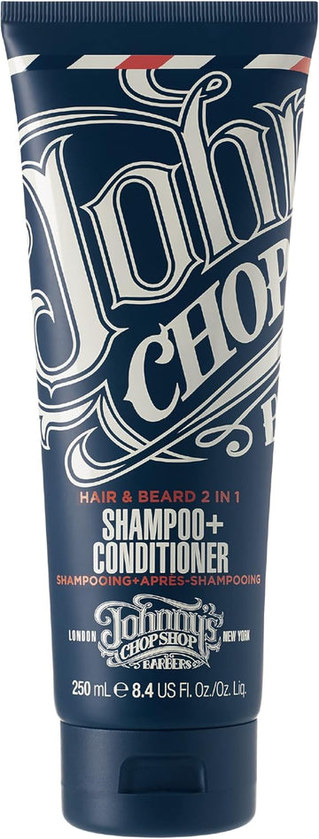 Johnny'S Chop Shop - Born Lucky 2 In 1 Shampoo & Conditioner, Daily Hair Care For Men, (250Ml) Pack Of 1