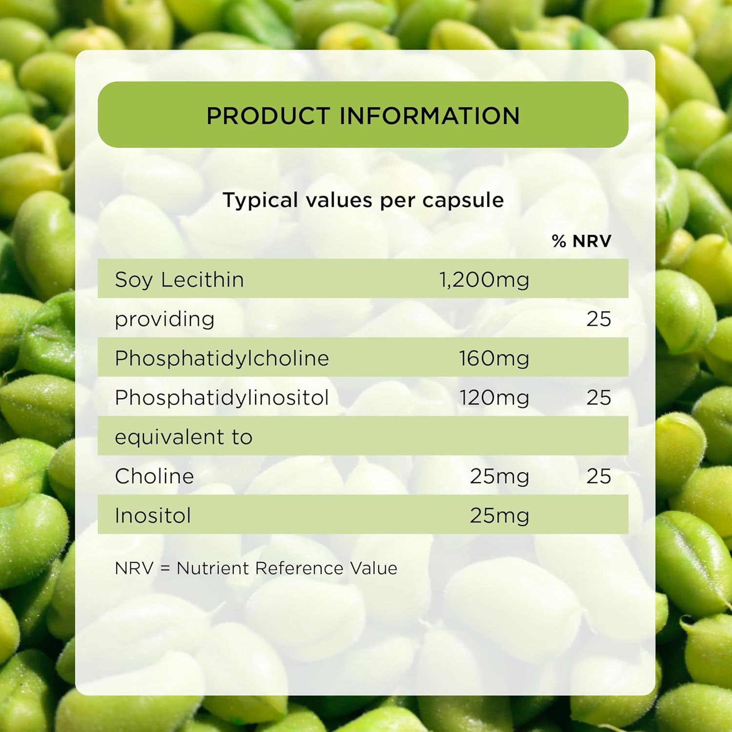 Healthspan Lecithin 1,200mg (2 Months' Supply) | Beneficial Effect on Fat Digestion & Liver Function | Non-GMO & Natural Soy Bean Source | High Strength Formulation : Amazon.co.uk: Health & Personal Care