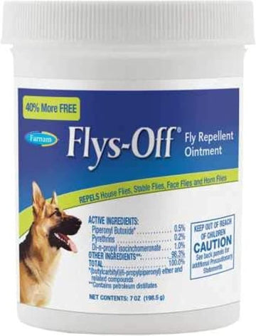 Farnam Flys Off Fly Repellent Ointment 7 Ounces : Farnam/VPL Central Life Sciences: Pet Supplies