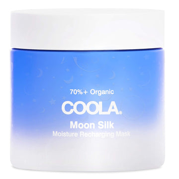 Coola Organic Moon Silk Recharging Face Moisturizer Mask, Dermatologist Tested Skin Barrier Protection With Vitamin C, Vegan And Gluten Free, 2 Fl Oz