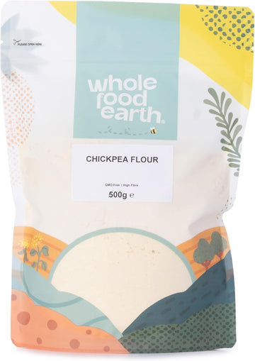Wholefood Earth Chick Pea Flour 500 G | Gmo Free | High Fibre