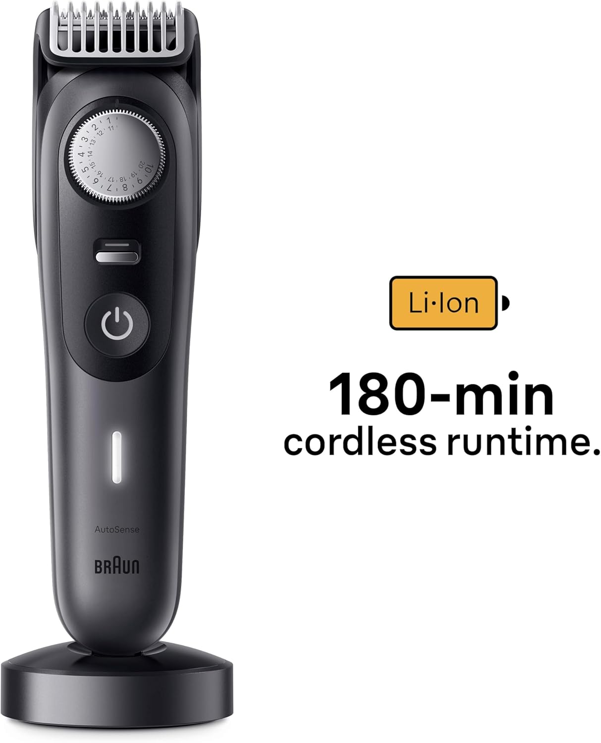 Braun Beard Trimmer Series 9 BT9441, Beard Trimmer Men Rechargeable, Trimmer with Barber Tools and 180-min Runtime, Hair and Beard Trimmers for Men, Black : Amazon.co.uk: Health & Personal Care