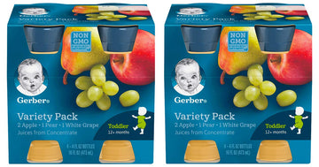 Gerber Juice Fruit Variety (Pack Of 2)