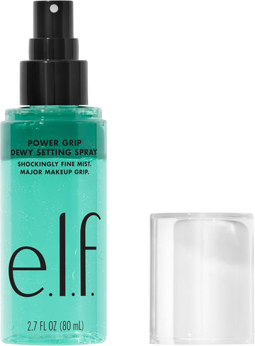 E.L.F. Power Grip Dewy Setting Spray, Long-Lasting Formula, Grips Makeup For A Hydrated, Dewy Finish, Vegan & Cruelty-Free
