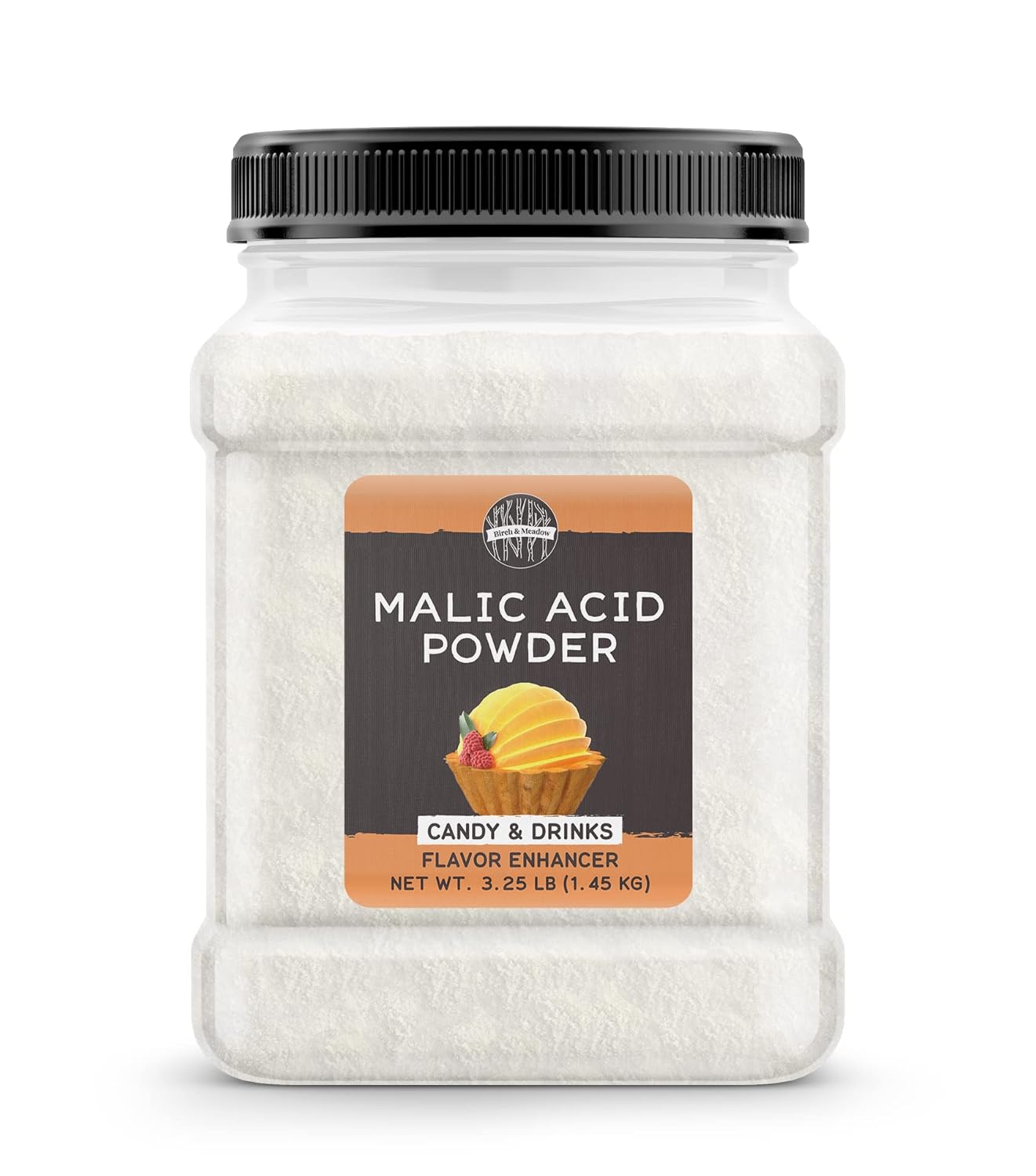 Birch & Meadow 3.25 Lb Of Malic Acid Powder, Flavor Enhancer, Sour Candies