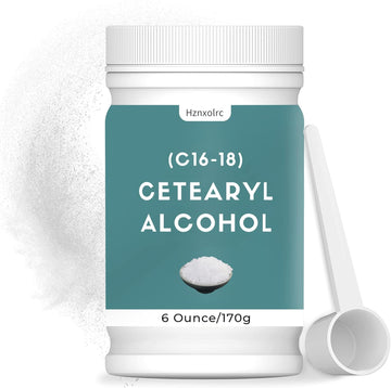 6 Ounce Cetearyl Alcohol For Making Lotions, Premium Cetearyl Alcohol Granules, Smooth And Emollient, Fresh And Pleasant, Suitable For Making Conditioners, Scrubs, Creams And More