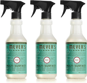 Mrs. Meyer'S Clean Day All-Purpose Cleaner Spray, Basil, 16 Fl. Oz - Pack Of 3