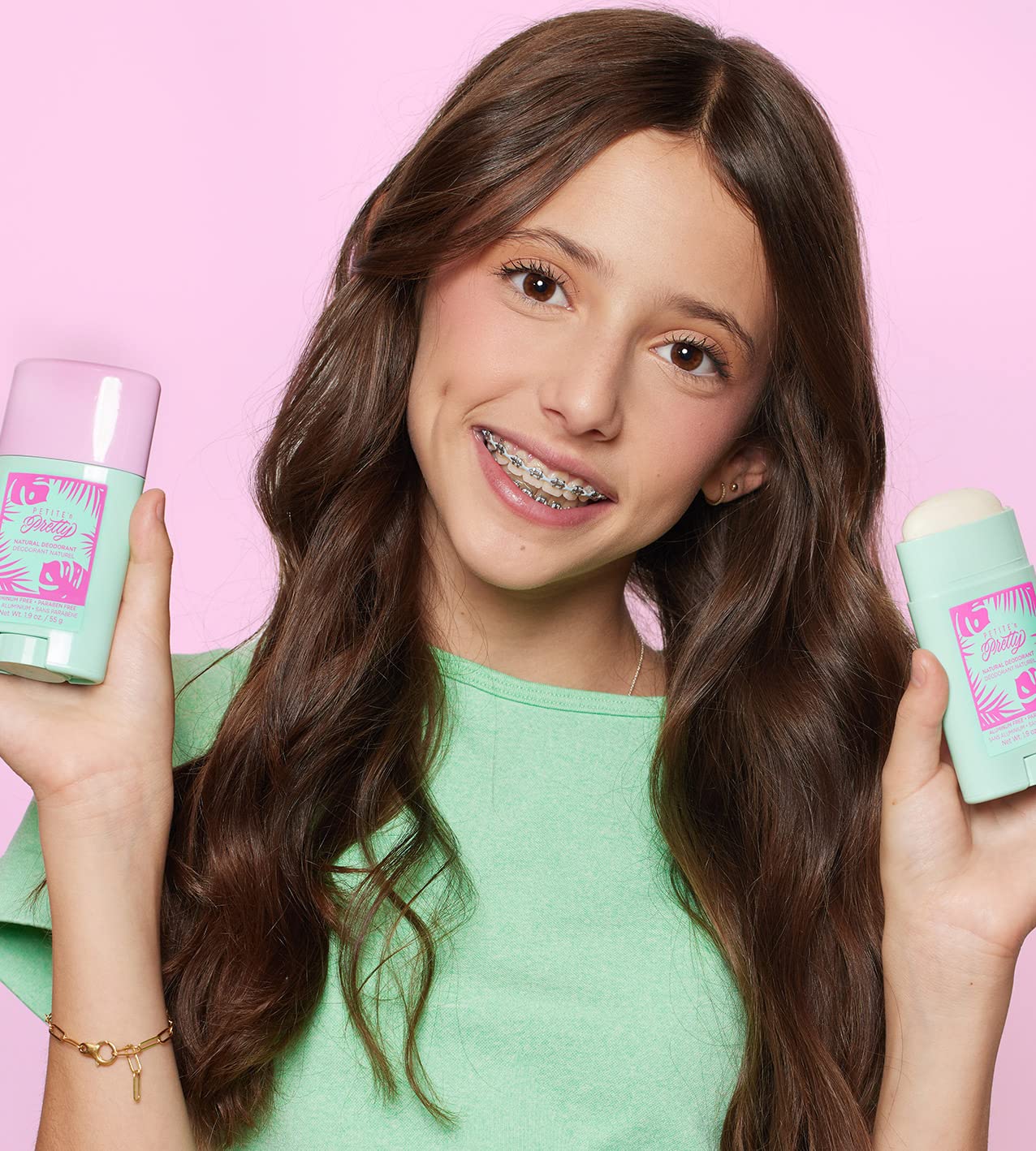 Petite 'N Pretty 2-Pack Natural Deodorant For Kids, Tweens, Teens - Hypoallergenic, Aluminum Free, Lightly Scented - Pediatrician & Dermatologist Approved, Made In The Usa : Beauty & Personal Care