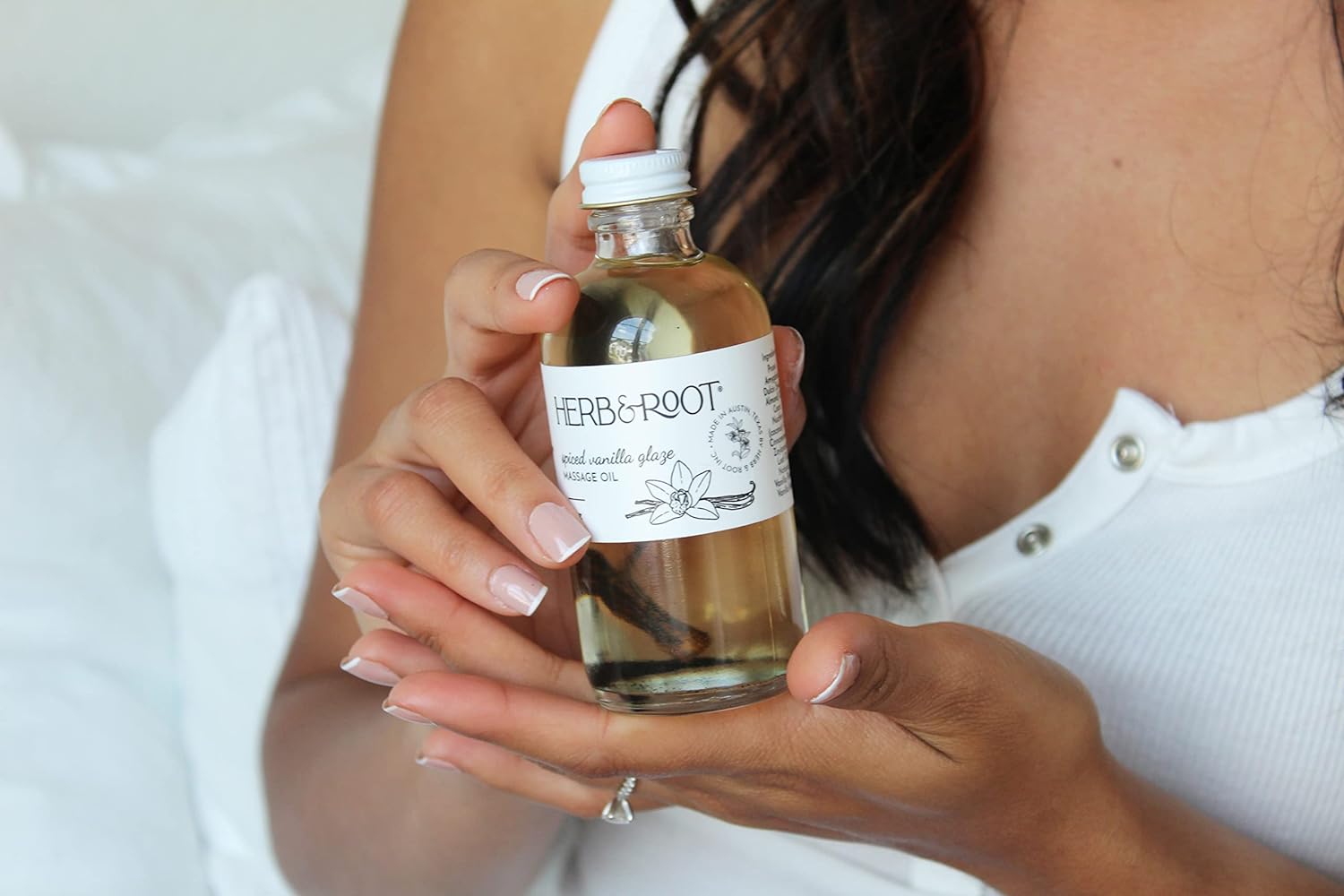 Body Massage Oil | Herb & Root | Edible Botanical Infused Premium Mass