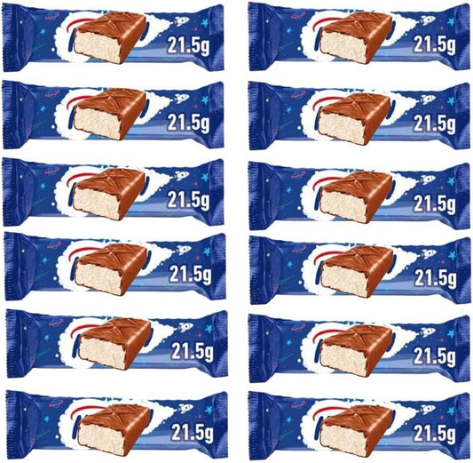 Nougat & Milk Chocolate Snack Bar 21.5G - Milk Chocolate With A Lightly Whipped White Centre (56 Bars(Full Box))