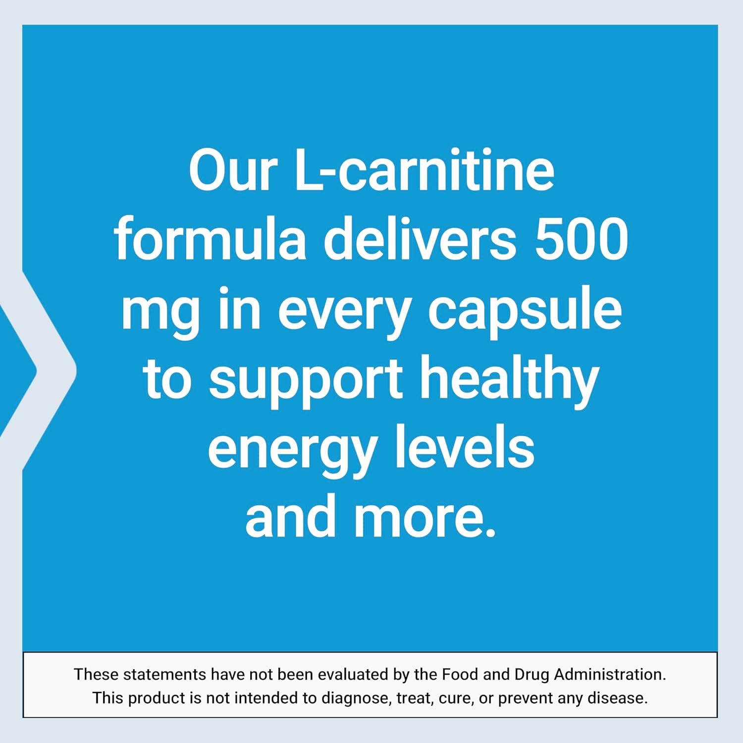 Life Extension L-Carnitine – 500 Mg, Energy Supplement, Memory Supplement – Free Form Amino Acid, Nitric Oxide Support – Gluten-Free, Non-Gmo, Vegetarian – Two Pack - 2 X 30 Capsules