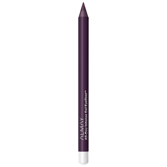 Almay Gel Eyeliner, Waterproof, Fade-Proof Eye Makeup, Easy-To-Sharpen Liner Pencil, 130 Pure Plum, 0.045 Oz