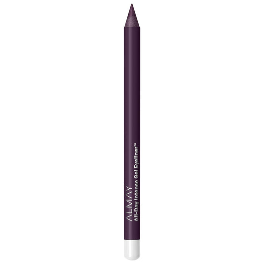 Almay Gel Eyeliner, Waterproof, Fade-Proof Eye Makeup, Easy-To-Sharpen Liner Pencil, 130 Pure Plum, 0.045 Oz