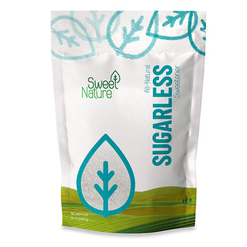 Sweet Nature Sugarless Erythritol And Stevia Blend Sweetener 80 Ounce ( 5 Lb ) White (Pack Of 1)