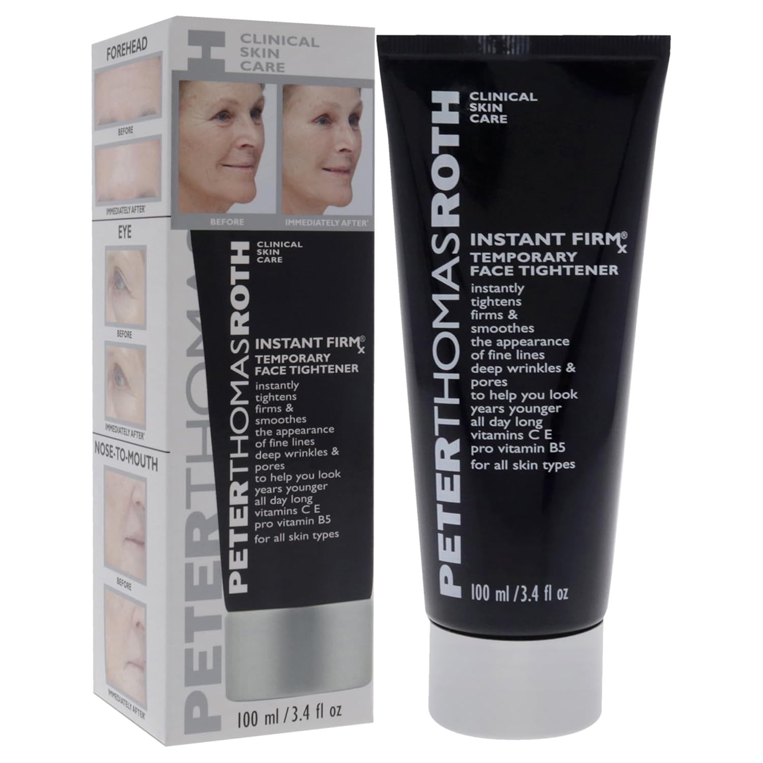 Peter Thomas Roth | Instant FIRMx Temporary Face Tightener | Firm and Smooth the Look of Fine Lines, Deep Wrinkles and Pores : Beauty & Personal Care