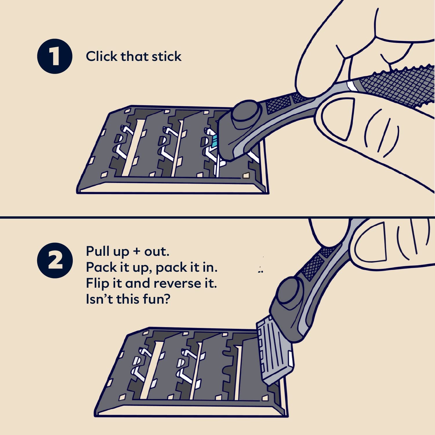 Dollar Shave Club | 6 Blade Club Series Razor Refill Cartridges, 16 Count | Precision Cut Stainless Steel Blades with a Built-in Trimmer Blade | NOT COMPATIBLE WITH HERITAGE/EXECUTIVE RAZOR HANDLES : Beauty & Personal Care