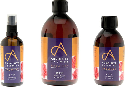 Absolute Aromas Certified Organic Lavender Water 250Ml - Pure, Natural, Nourishing And Hydrating Facial Toner