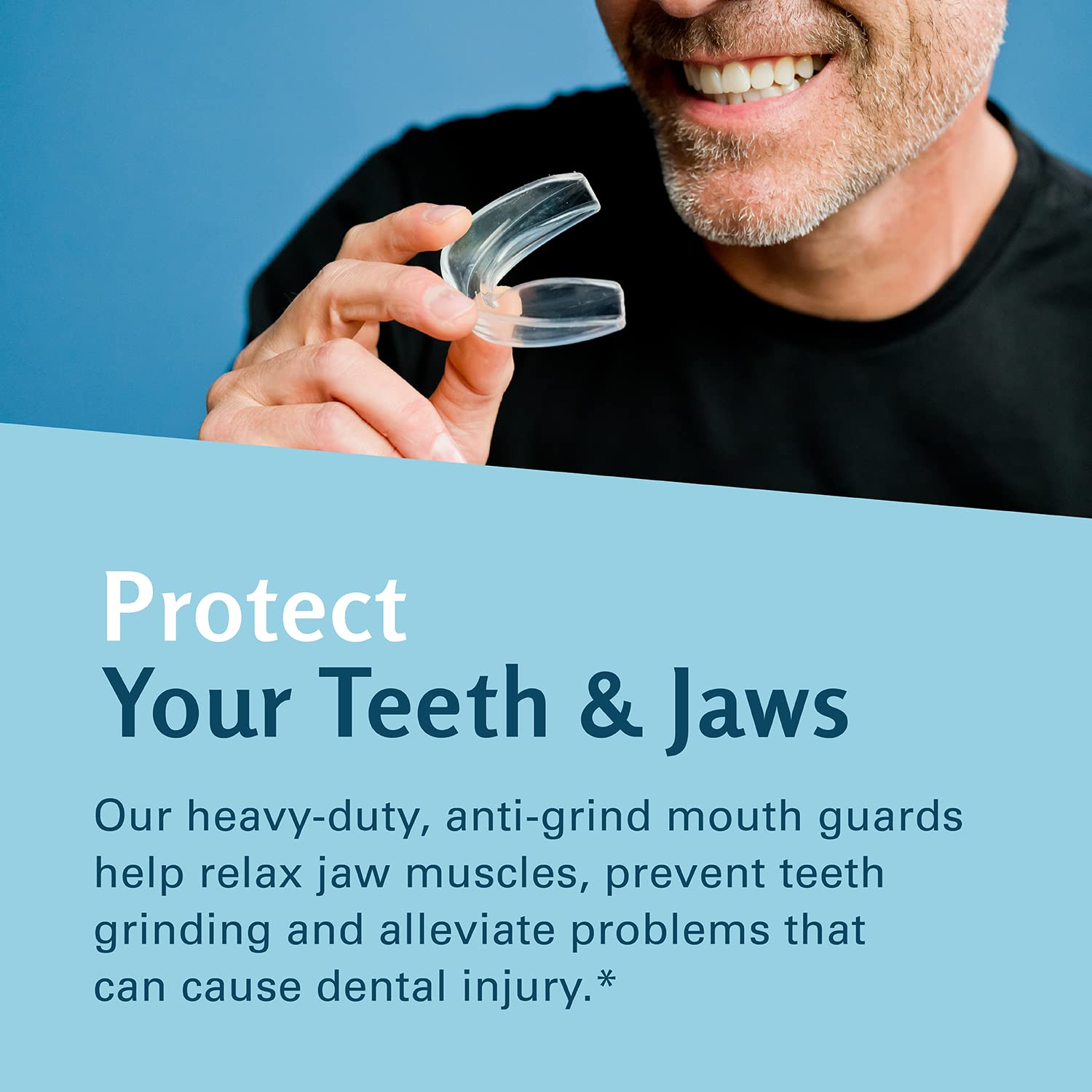 Mouth Guard for Grinding & Clenching Teeth BPA Free 4 Guards for Adults & Kids Dental Guards Bite Guards Night Guards for Teeth Grinding Teeth Grinding Mouth Guard for Sleep by M3 Naturals : Health & Household