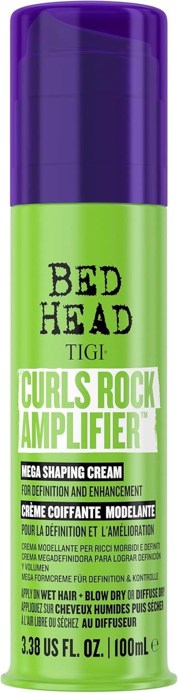 Bed Head By Tigi Curls Rock Amplifier – Curl Shaping And Defining Cream With Anti Frizz Protection For Beautifully Enhanced Curls And Waves, 100Ml?